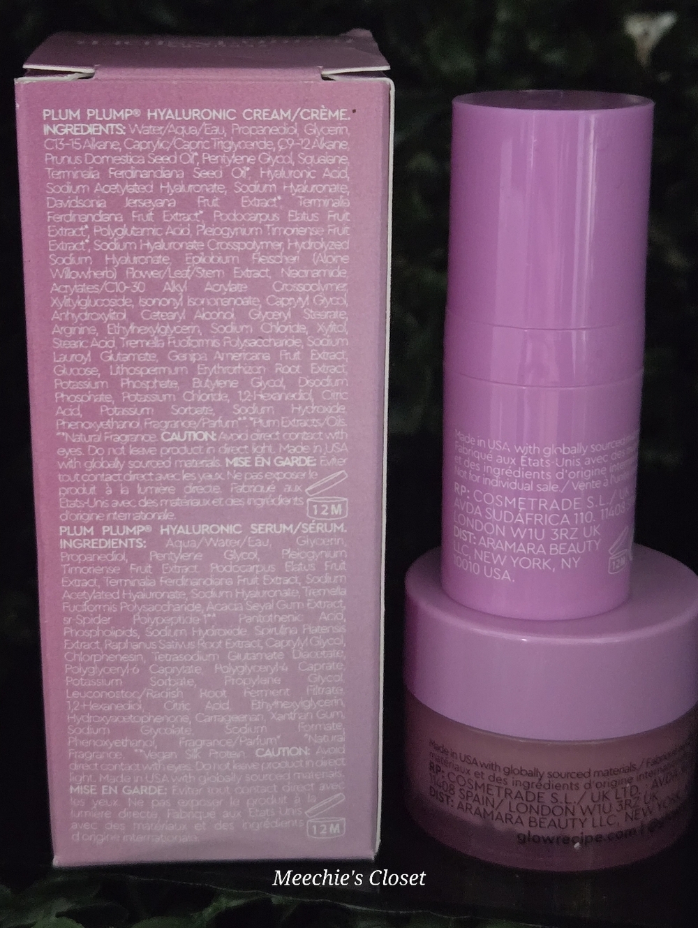 Glow Recipe Plum Plump Plump & Balance Hyaluronic Kit (Serum + Cream) - Picture 6 of 10